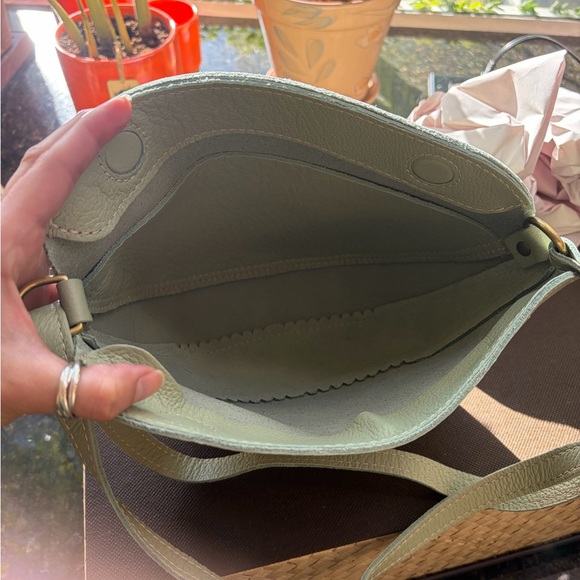 Portland Leather Pistachio Medium Koala Sling Bag - Picture 7 of 11